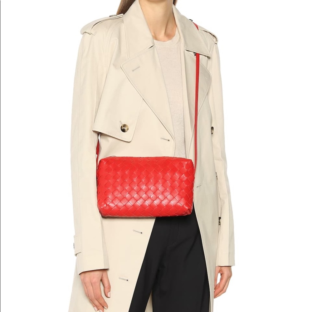 Bottega Veneta Nodini Woven Crossbody Bag